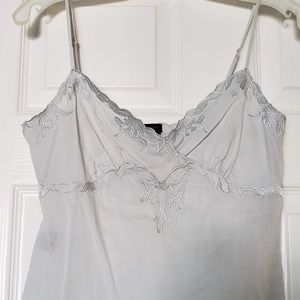 Like New BCBG MAX AZRIA Embroidered Tank/Camisole Top - Local Pickup Available